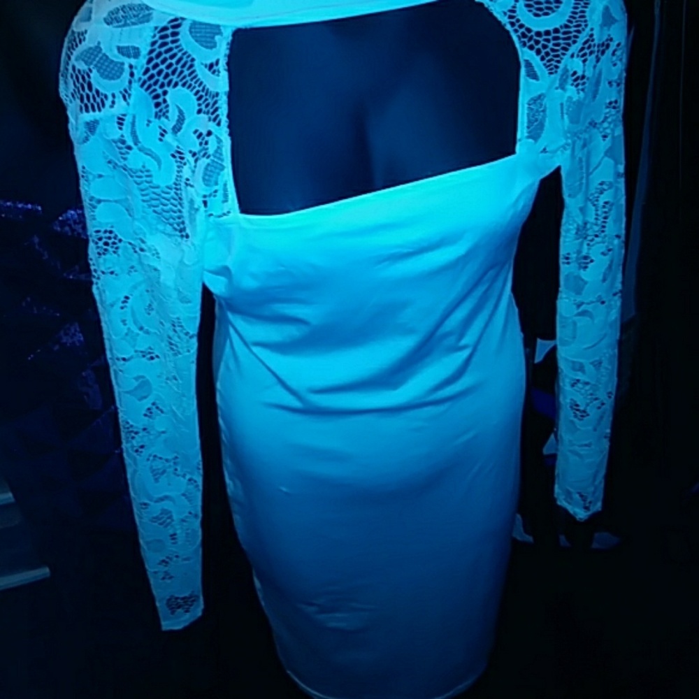 White dress